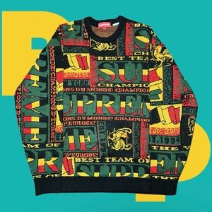 Supreme Scarf Sweater (Large)